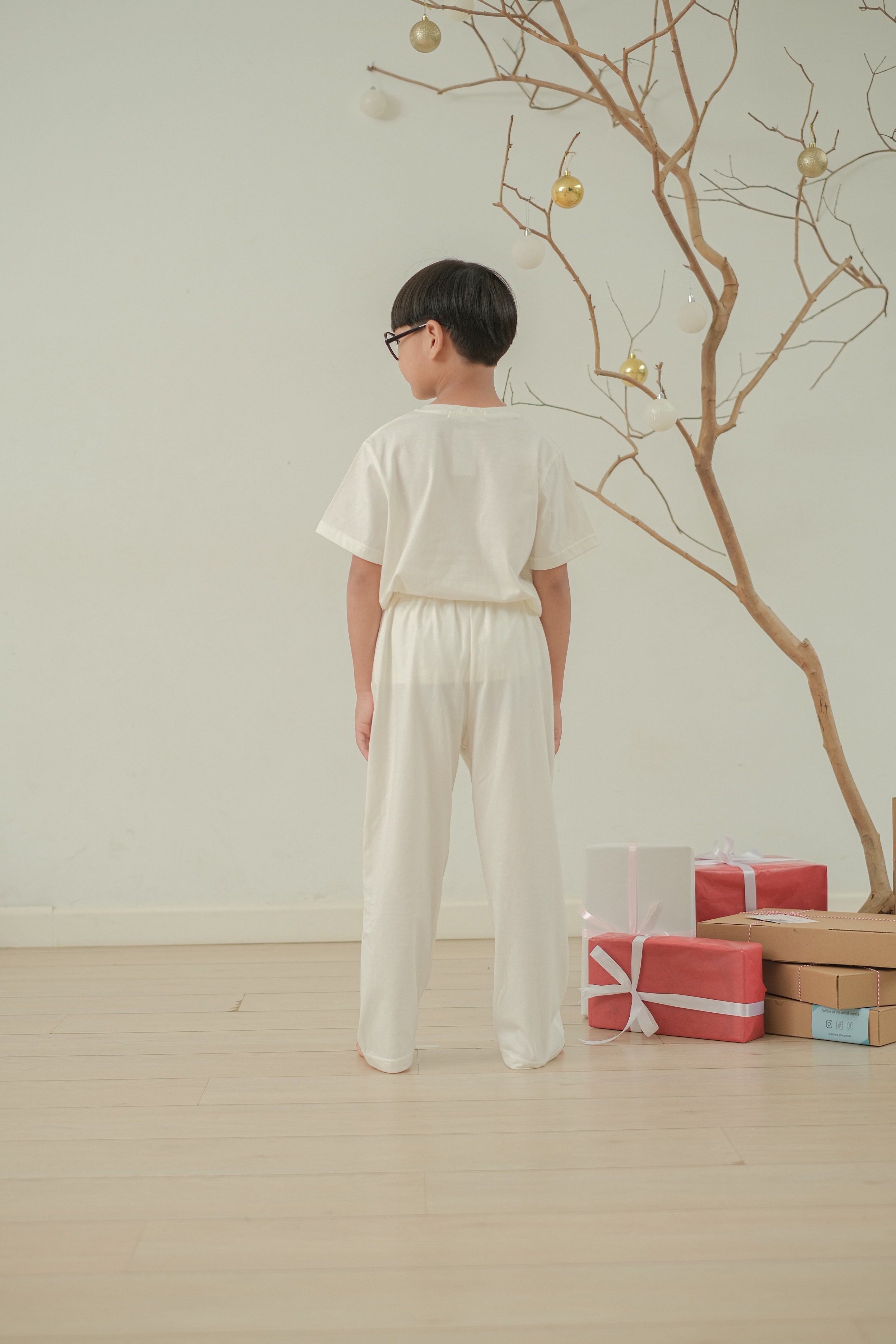Coco Vanilla Cotton Short Pajamas Set for Kids