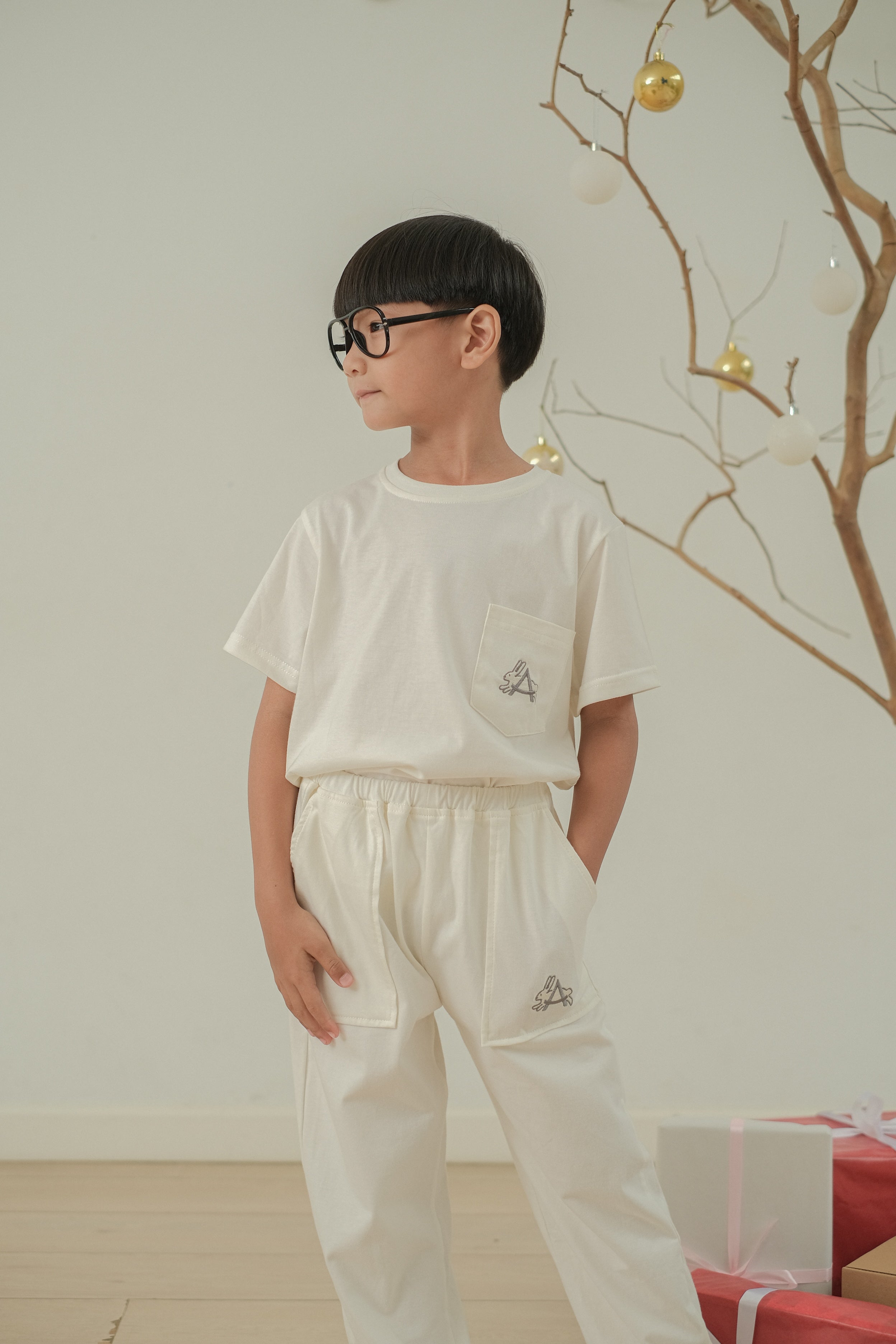 Coco Vanilla Cotton Short Pajamas Set for Kids