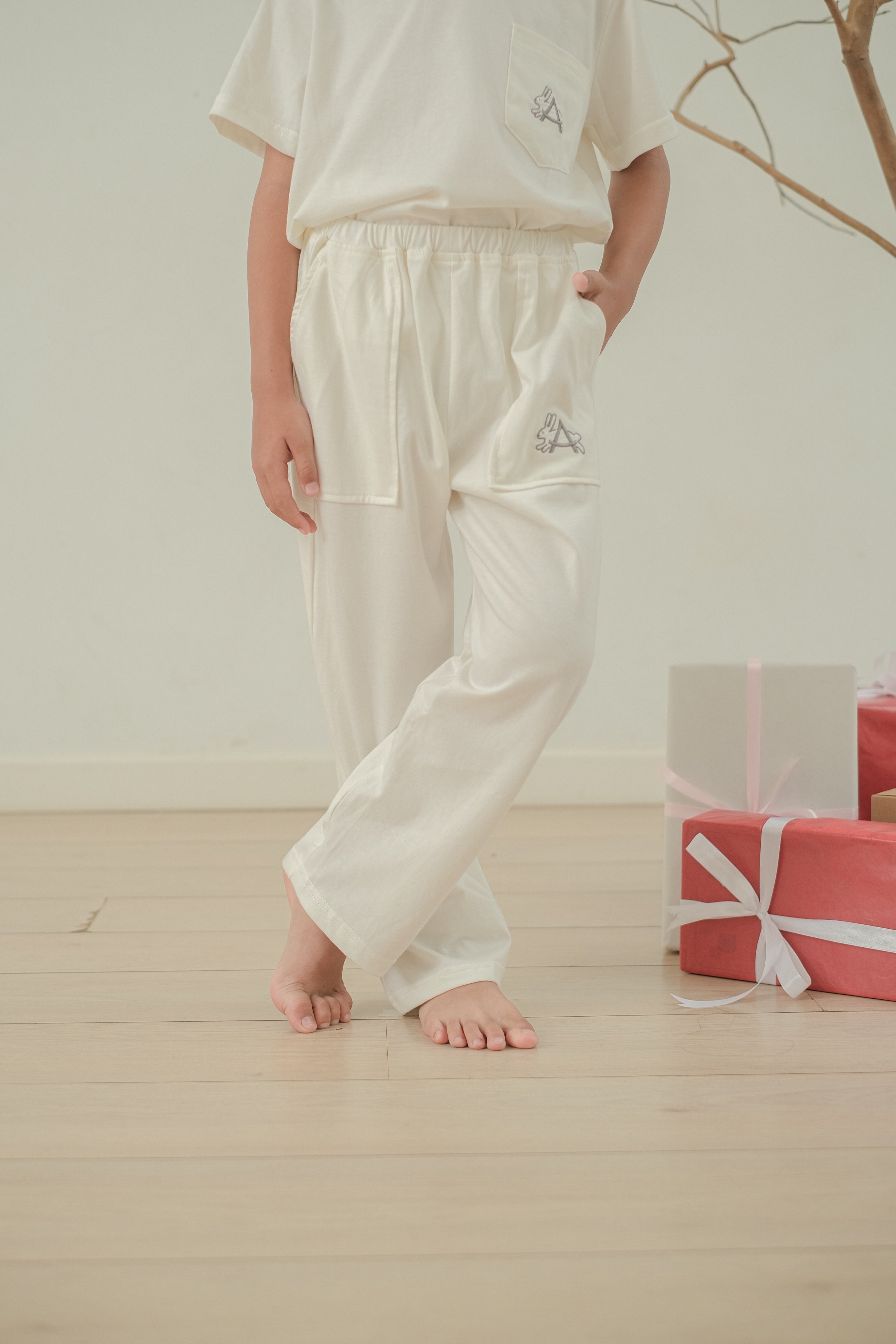 Coco Vanilla Cotton Short Pajamas Set for Kids