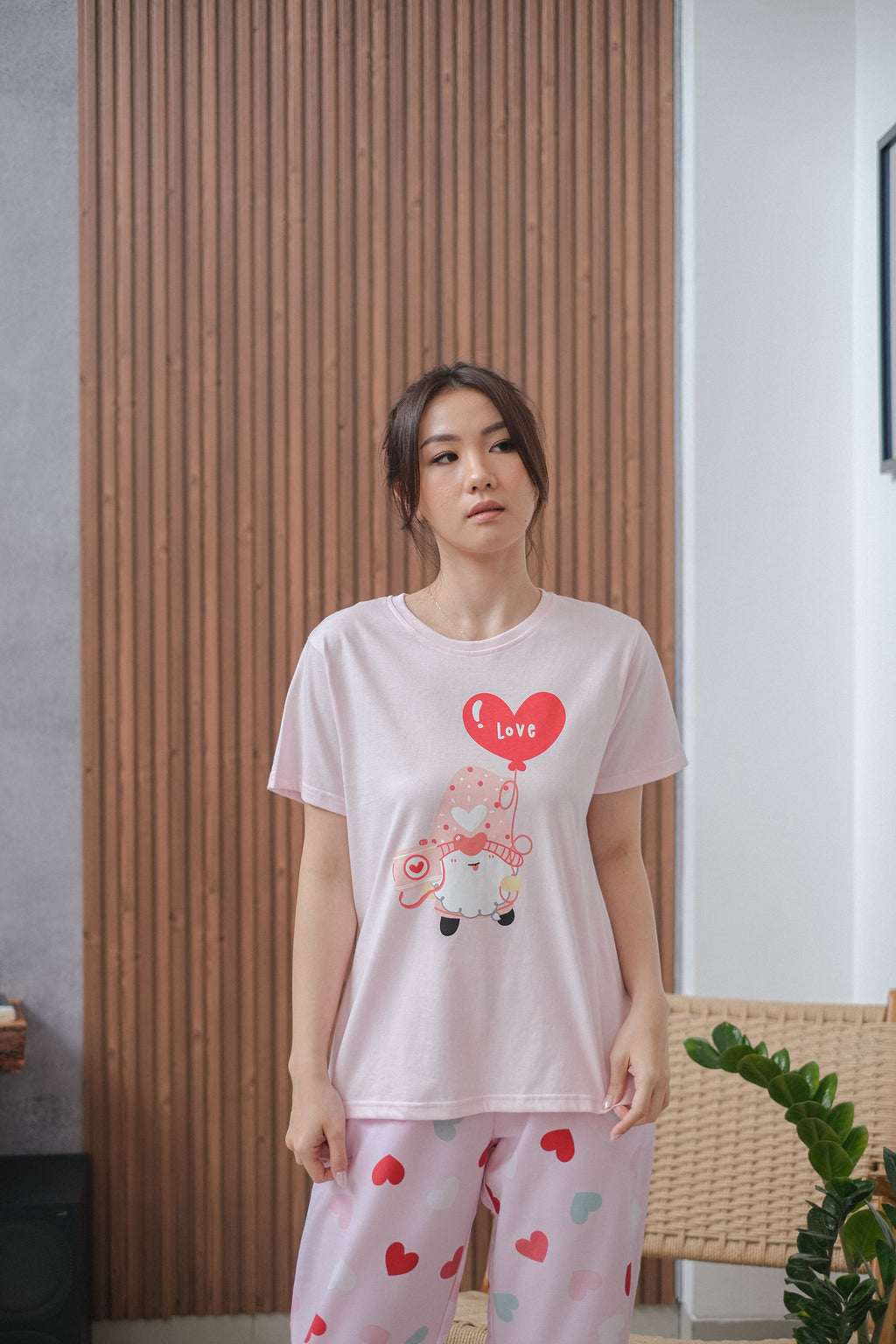 Anya Love Cotton Long Pajamas Set