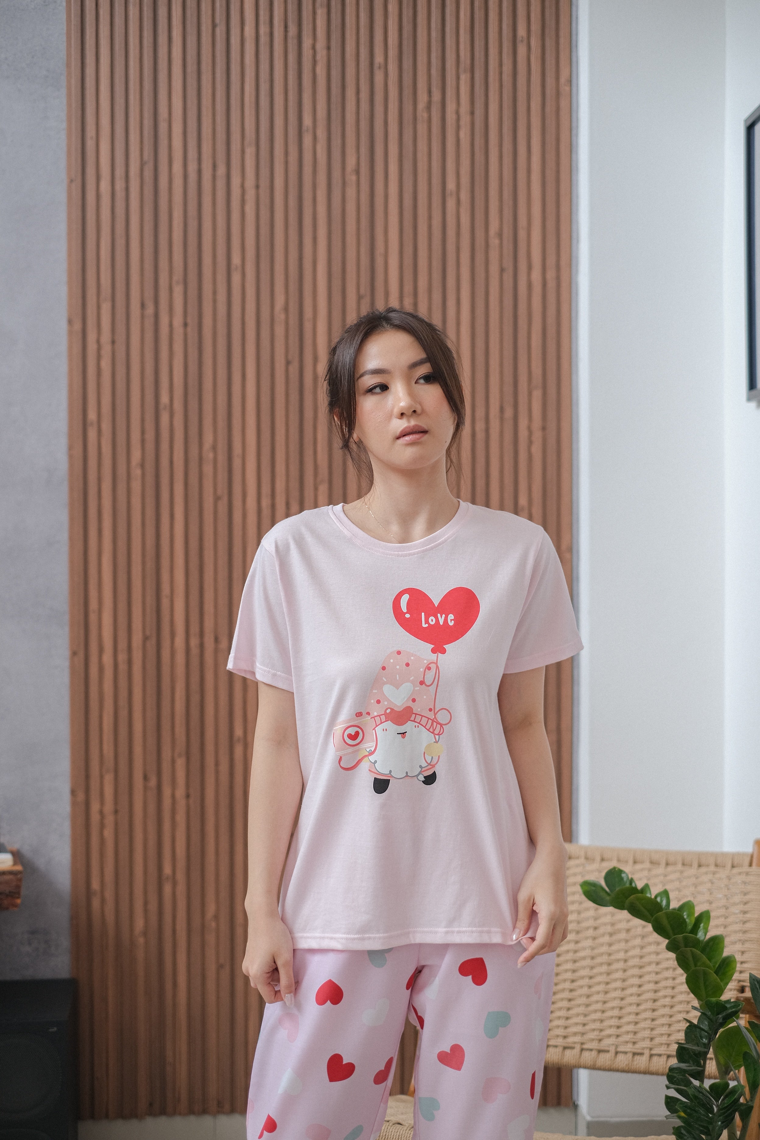 Anya Love Cotton Long Pajamas Set