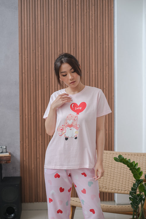 Anya Love Cotton Long Pajamas Set