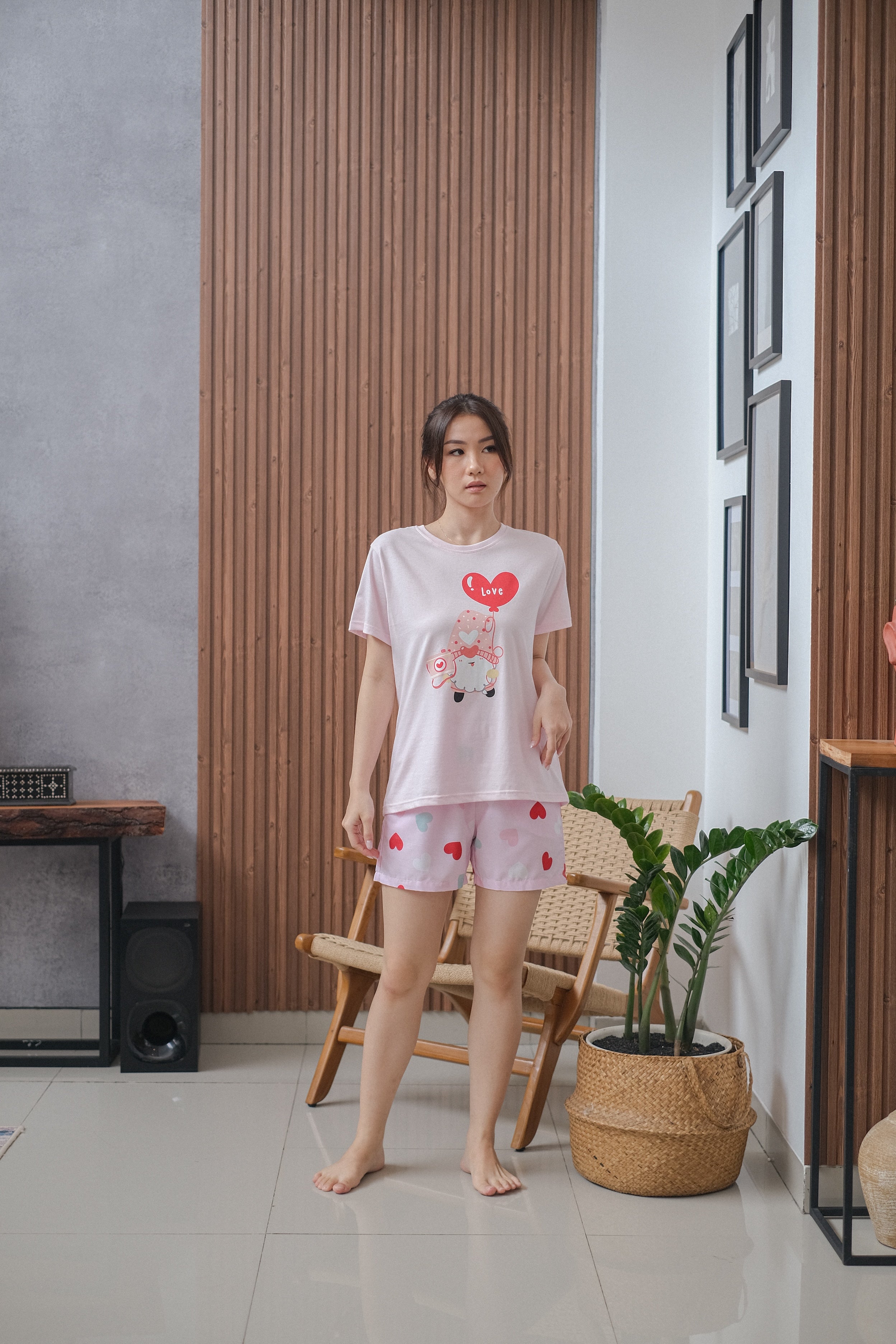 Anya Love Cotton Short Pajamas Set