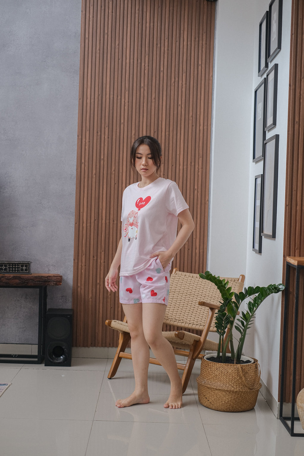 Anya Love Cotton Short Pajamas Set