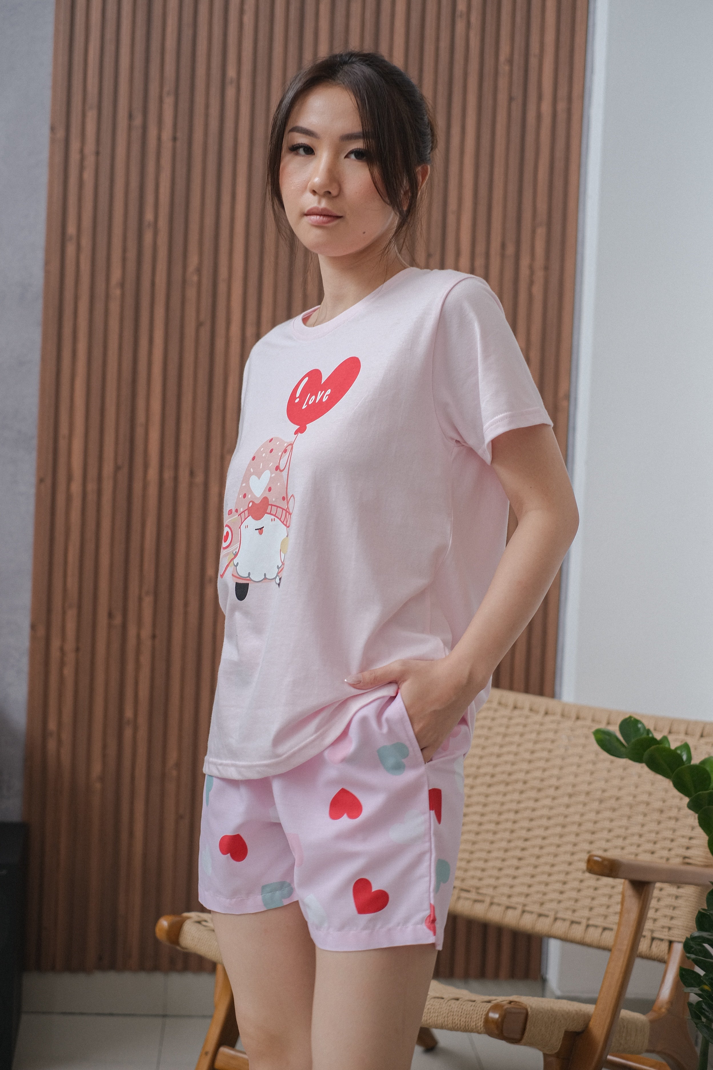 Anya Love Cotton Short Pajamas Set