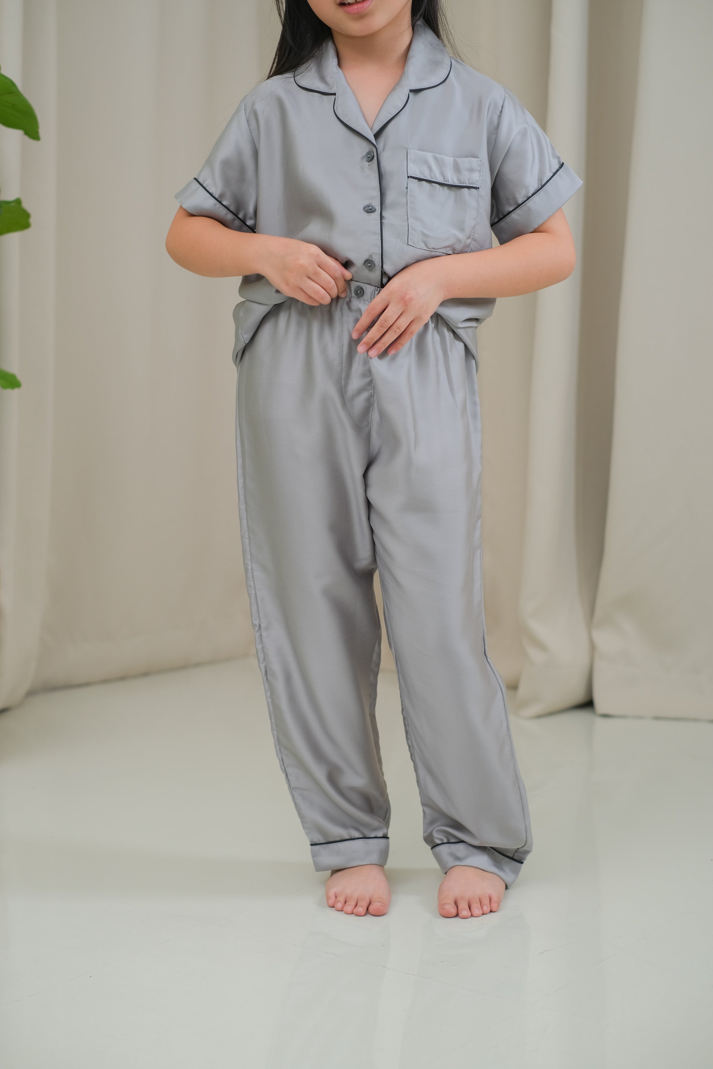Gemma Organic Silk Short Pajamas Set for Kids