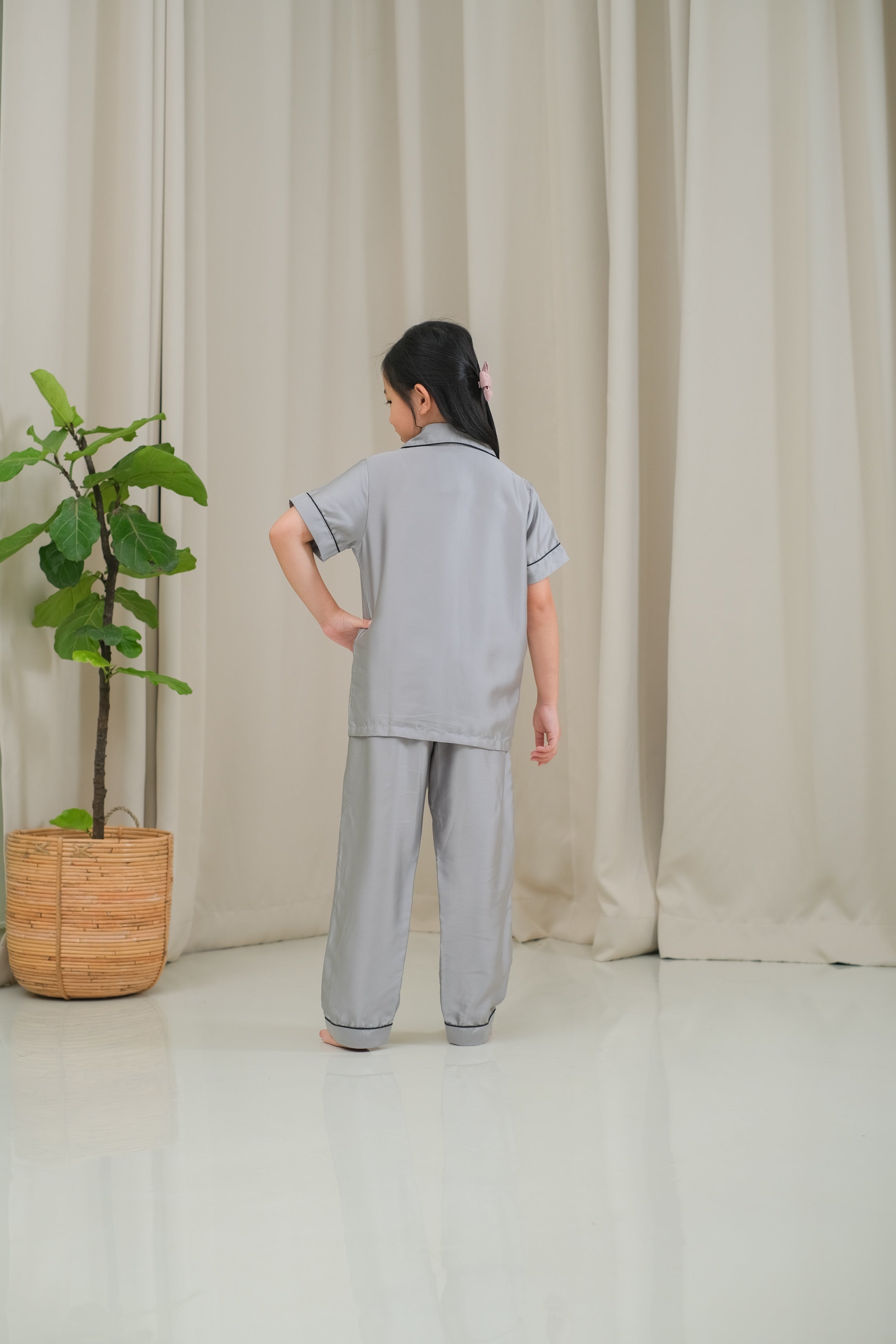 Gemma Organic Silk Short Pajamas Set for Kids