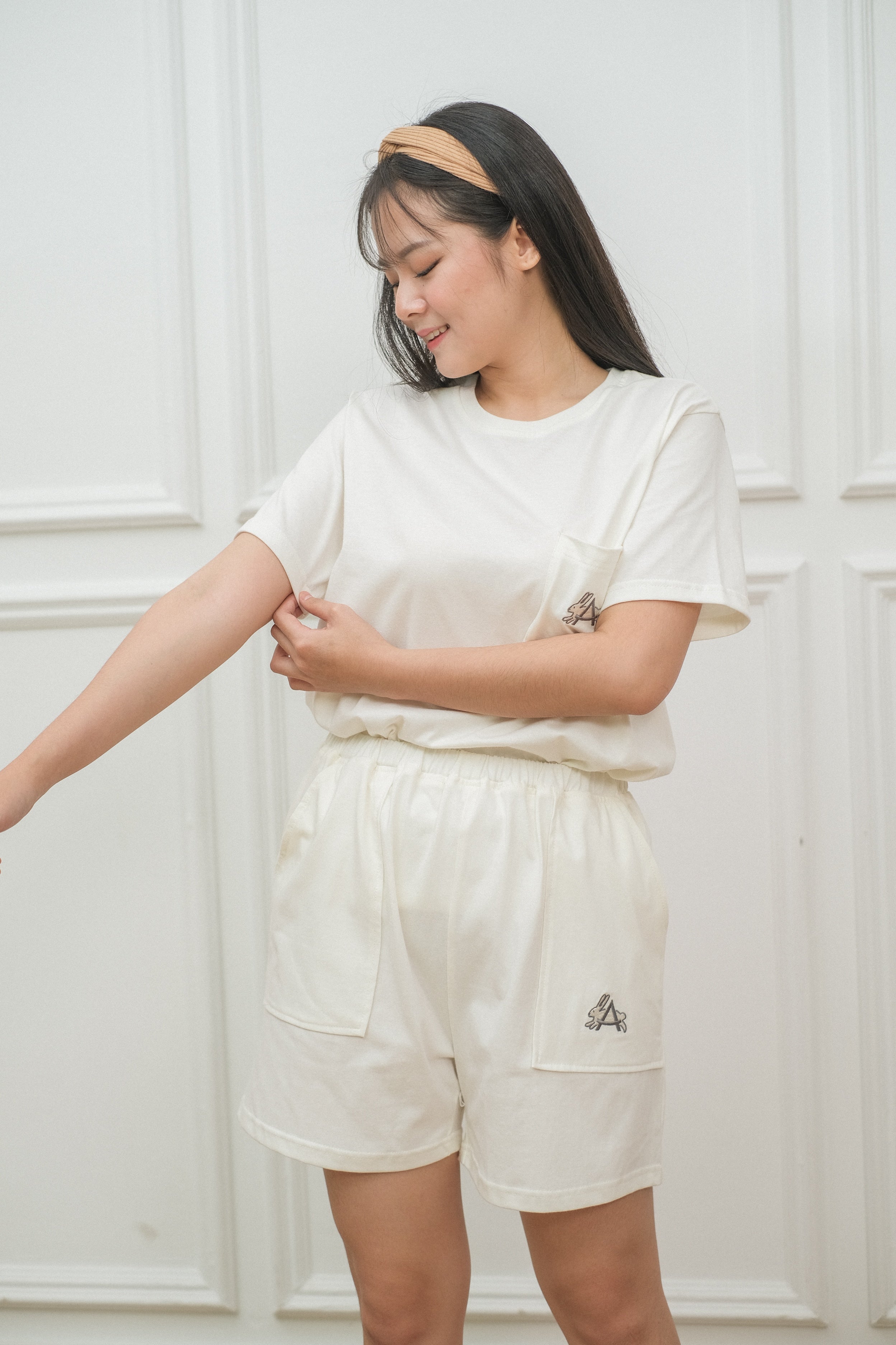 Women Coco Vanilla Cotton Short Pajamas Set