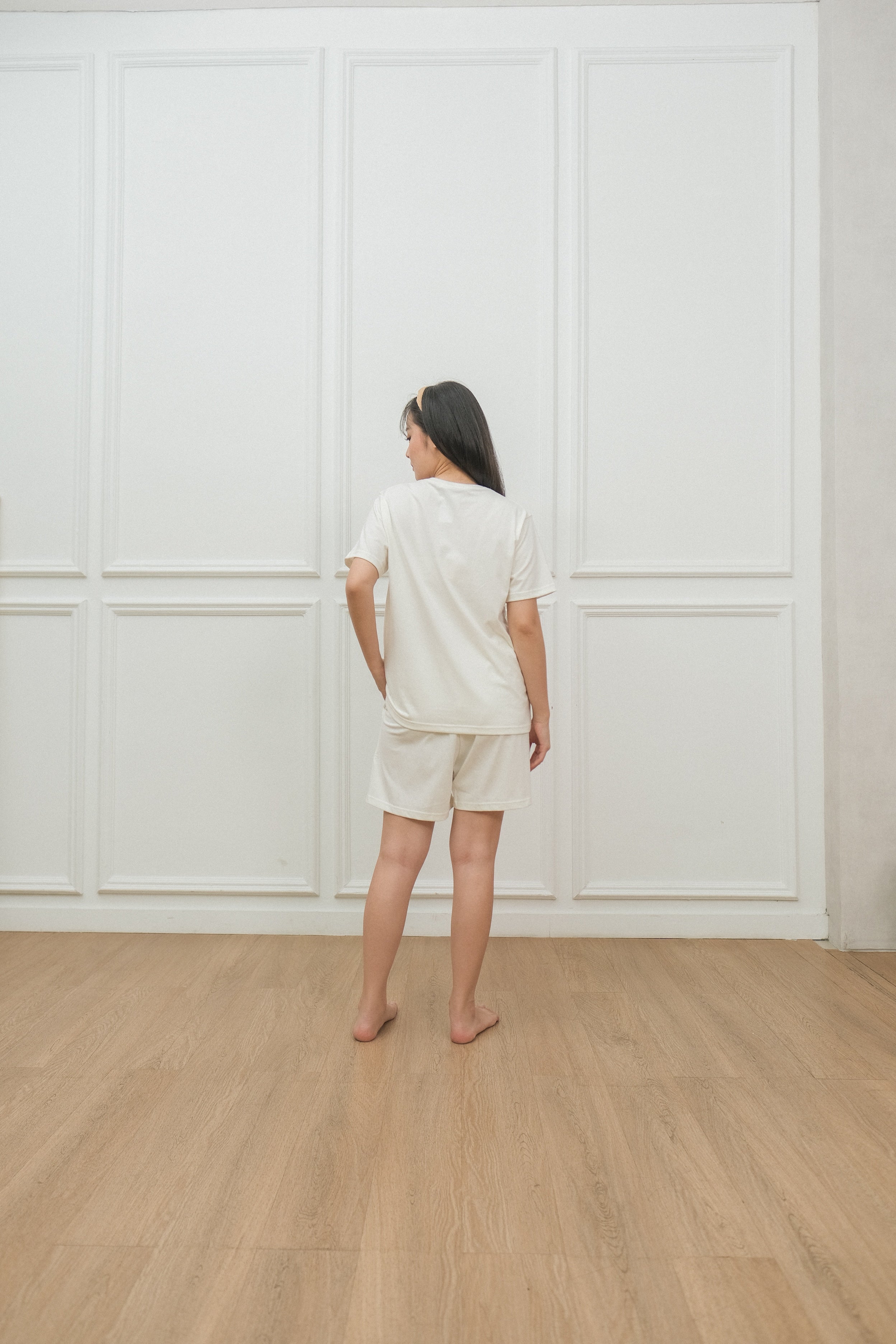 Women Coco Vanilla Cotton Short Pajamas Set