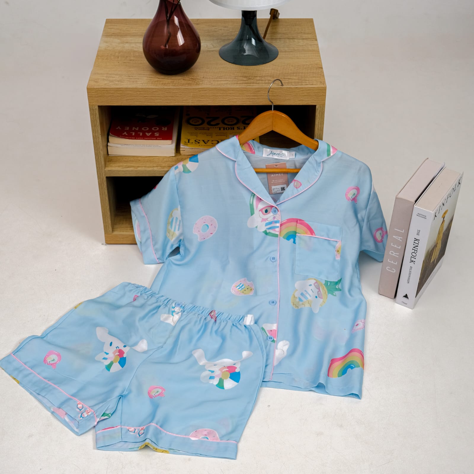 Cinnamoroll Organic Silk Pajamas Mom And Kids